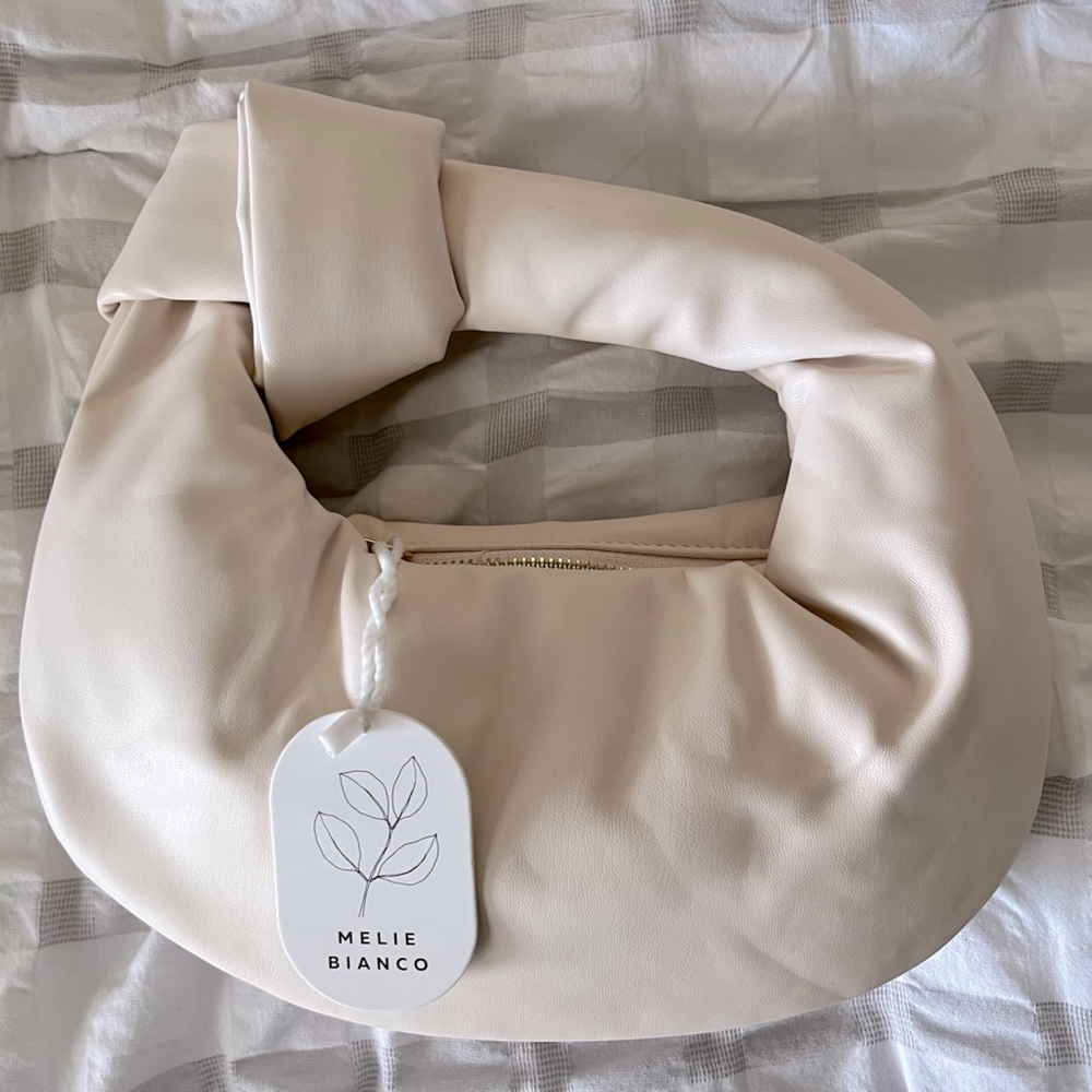 Alexandra Top Handle Bag in Cream